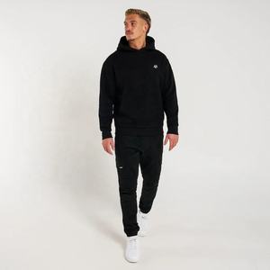 Sudadera con capucha de calle urbana para hombre Cool Drop Shoulder Spacious Kangaroo Pocket Logo llamativo sin esfuerzo Trendy Your Casual - Product Image 2