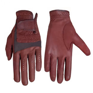Custom Leather Horse Riding Gloves Full Finger Breathable Lightweight <b>Equestrian</b> Gloves Unisex Summer Outdoor Sports Training - Product Image 3