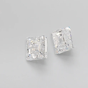 Par de Diamantes Cultivados en Laboratorio de 1.00 CT (0.50 ct Cada Uno), Corte Rombo, Color E, VVS, Certificados por IGI, LGD, para Joyería Personalizada, Pendientes - Product Image 3
