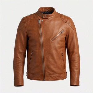 Chaqueta Casual de Motociclismo y Carreras, de Cuero PU con Tachuelas, para Invierno, Ropa Protectora para Motociclistas, Color Personalizado - Product Image 1