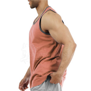Camiseta sin mangas transpirable de punto personalizada para hombre, ropa deportiva ligera para entrenamiento físico y actividades al aire libre - Product Image 5