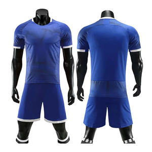 Ensemble de maillots de football pour adultes, ensembles de tenues de football en gros, uniformes de football personnalisés, ensembles de tenues d'entraînement, vêtements de sport en polyester respirant - Product Image 3