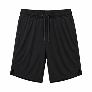 Article très vendu - Shorts pour homme 100% coton, taille élastique, logo imprimé personnalisé, style streetwear, respirant, 2 couleurs - Product Image 1