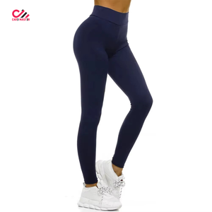 กางเกงโยคะผู้หญิงแฟชั่นใหม่ ทรงเข้ารูป ยาวถึงข้อเท้า คุณภาพสูง ยืดได้สี่ทิศทาง เอวยางยืด ผลิตจากผ้าสแปนเด็กซ์/ไนลอน แห้งเร็ว - Product Image 4