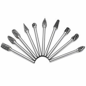 Jeu de fraises rotatives en carbure de tungstène à double coupe Pacha Tool, tige de 1/4 pouce, haute qualité - Product Image 4