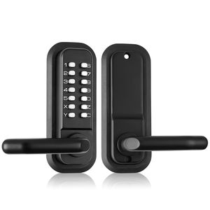 Serratura Meccanica per Cancello Esterno con Tastierino a 14 Cifre Impermeabile, Maniglia Integrata, Ingresso Senza Chiave, Sicurezza Elevata, Cilindro Z - Product Image 1