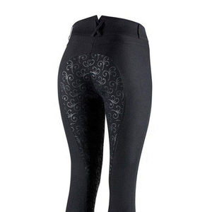 Leggings de equitación de silicona con estampado completo, cintura alta, bolsillos móviles, elásticos en cuatro direcciones, de secado rápido - Product Image 6