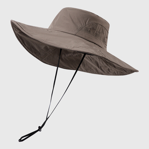 Outdoor Hiking Waterproof <b>Bucket</b> Cap Summer <b>Woman</b> Wide Brim Fisherman <b>Hat</b> - Product Image 5
