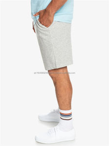 Pantalones cortos de gimnasio para hombre con logotipo personalizado en blanco, ropa de calle atlética, pantalones de chándal, pantalones cortos deportivos informales - Product Image 3