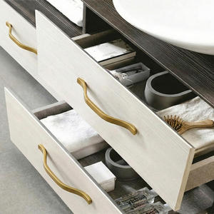 Tirador de Cajón Moderno de Aleación de Aluminio, Acabado Bronce Cepillado, Rectangular, Ecológico y Duradero, para Muebles de Dormitorio y Cómodas - Product Image 5