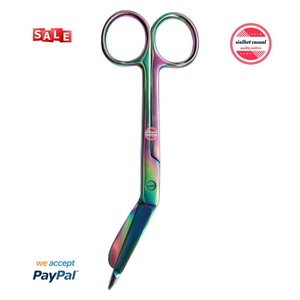 Lister-Tijeras de vendaje con acabado satinado, tijera de calidad profesional para enfermera, primeros auxilios, vendaje, quirúrgica - Product Image 4