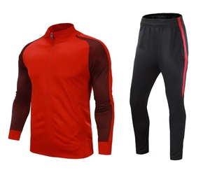 Conjunto de Chaqueta y Pantalones de Entrenamiento de Fútbol Estilo Streetwear Ecológico para Invierno, Traje Deportivo de Fútbol de Algodón y Poliéster HAIDII SPORT - Product Image 3