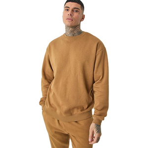 Nueva Colección al por Mayor: Sudadera Oversize de Hombre con Hombros Caídos, Transpirable, 100% Algodón, Estilo Casual, Personalizable, Cálida para Invierno - Product Image 1