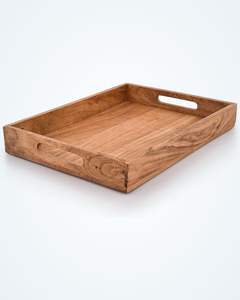 Bandeja de Servir de Madera de Acacia Real de Alta Calidad, con Estampado Animal, Ecológica, Apta para Lavavajillas y Microondas, Estilo Vintage, Tamaño Personalizado - Product Image 5