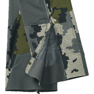 Pantalon de chasse décontracté léger pour homme avec fermeture boutonnée, taille mi-haute, coupe droite – Idéal pour la course et le streetwear - Product Image 3