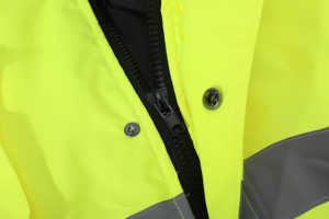 Chaqueta de Trabajo de Seguridad Reflectante 2026, Fluorescente, de Alta Visibilidad - Product Image 5