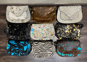 Nouvel arrivage de sac à main en cuir et fourrure animale sac à bandoulière gitane Boho en cuir véritable sac à bandoulière multi-usages vintage fait à la main de style occidental - Product Image 4