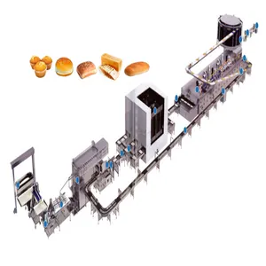 304 Stainless Steel Bread Production Line Durable Reliable with Make up Accessories