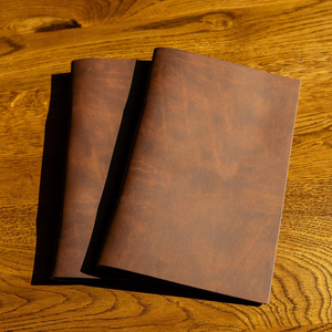 Menu de restaurant personnalisé en cuir imperméable classique de luxe ALM-0057 - Product Image 3