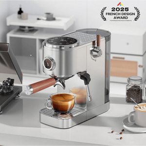 Macchina per Espresso Semi-Automatica PSH13A SL 2100W, Preparazione a Freddo/Caldo, Vapore 95C 135C, Caffè Macinato 58mm, 2a Generazione - Product Image 2