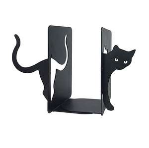 Sujetalibros decorativos de metal, accesorios artísticos para estanterías, para una organización elegante de libros y decoración del hogar. - Product Image 1