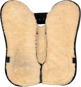 Almohadilla de cuero Baretek para silla de montar inglesa, para equitación sin arnés y paseos a caballo. - Product Image 6