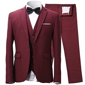 ชุดเจ้าบ่าวสำหรับผู้ชาย2และ3ชิ้น,ชุดสำหรับเจ้าบ่าวชุดทางการหรือปาร์ตี้ - Product Image 3