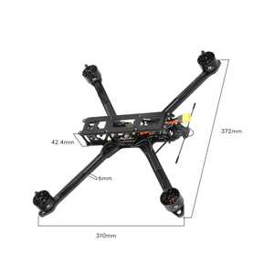 Mejor calidad Flash Hobby 10 pulgadas FPV Racing Drone Frame Nuevo lanzamiento para RC FPV Racing Drones - Product Image 2