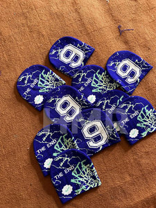 HMR Sisterhood Brotherhood Bonnet en tricot uni à bord droit unisexe pour l'hiver, les loisirs en plein air et la chaleur, bonnet bleu - Product Image 6