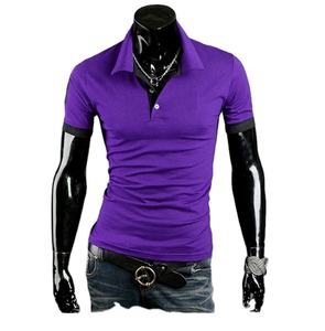 POLO manches courtes pour hommes, nouveau, vêtement de sport, à la mode, cultiver une personnalité, fabriqué par SAADAT - Product Image 1