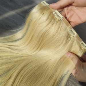 Top europeo de cabello humano Topper Clip en pieza de cabello judío Kosher Topper Base de seda tupé - Product Image 5