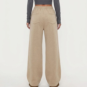 OEM/ODM Custom Made Casual Wear <b>Baggy</b> Fit Solid Color Sweatpants Training Workout Hip Hop Style Lightweight <b>Joggers</b> Pants - Product Image 4