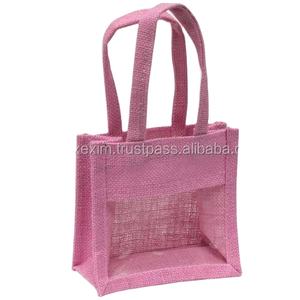 Jute Mini Sac Cadeau - Product Image 1