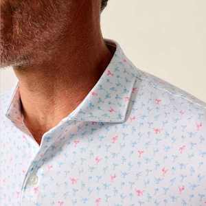 Chemises polo pour hommes sur mesure en coton, broderie personnalisée, t-shirts polo - Product Image 4