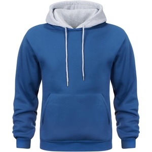 Sudaderas con Capucha para Hombre, al por Mayor, con Logotipo Personalizado, Lisas, de Algodón Grueso y Pesado, Estilo Corto y Cuadrado - Product Image 1