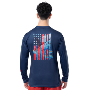 Camisetas de Pesca Sublimadas Personalizadas para Hombre, Protección UPF, Ropa de Pesca, Jersey de Pesca Sublimado - Product Image 3