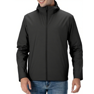 Chaqueta Cortavientos Unisex Personalizable para Otoño, Ligera, Impermeable, Deportiva, con Capucha, Diseño de Parches, Talla Grande XL, para Correr - Product Image 5