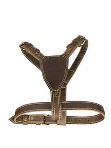 Heavy Duty Genuine Leather <b>Dog</b> Harness For Outdoor Adventures Professional Training And Daily <b>Dog</b> Walking Needs - Product Image 6