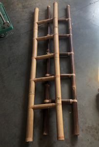 Vintage Classic Rectangle Bamboo <b>Ladder</b> From Vietnam-Eco-Friendly Sustainable Home Decor for Clothes Display - Product Image 4
