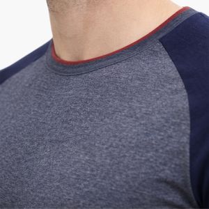 Camiseta de Manga Larga Raglán Premium para Hombre, Tejido de Sarga Suave y Transpirable, Ropa Deportiva Informal, Ajuste Cómodo - Product Image 6