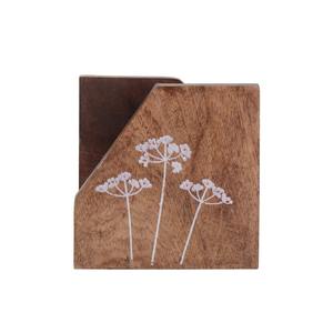 Porte-ustensiles en bois design, de haute qualité, style indien, fait main, pour hôtel et restaurant, porte-ustensiles élégant - Product Image 1