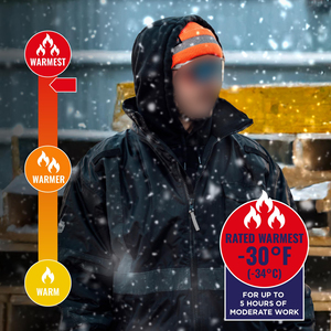 Chaqueta de Seguridad Laboral con Bandas Reflectantes de Alta Visibilidad, Tela Resistente a la Abrasión, Equipo de Seguridad para Mantenimiento Industrial y Construcción - Product Image 6