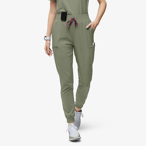 Pantalon de travail pour femmes, coupe ajustée, qualité supérieure, 100% polyester, prix d'usine, vente en gros OEM personnalisée - Product Image 2