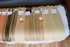 100% queratina sedosa suave doble dibujado 30 pulgadas vietnamita fondo grueso completo cutícula sin procesar Remy alineado queratina plana - Product Image 5