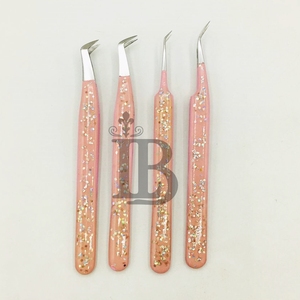 Pince à cils scintillante personnalisable – Nouvelle collection de pinces à cils de qualité supérieure, antidérapantes, hautement professionnelles et durables - Product Image 3