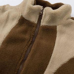 Vestes en polaire sherpa pour homme à prix avantageux, respirantes, pour l'hiver, vente en gros, vestes en polaire sherpa personnalisées pour homme - Product Image 6