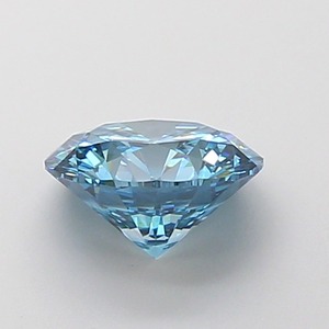 Diamant rond de laboratoire de qualité boutique, 1,81 ct, bleu vif fantaisie, clarté VS1, finition EX, CVD, pierre précieuse en vrac, option mode - Product Image 4