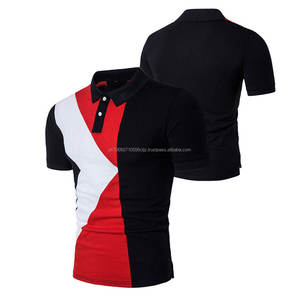 Fournisseur de vêtements nouveau design de T-shirt polo pour hommes, chemise polo sublimée, chemise de golf à rayures, tenue décontractée, personnalisée - Product Image 5