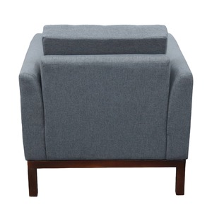 Traditional Tufted Upholstered Linen Single <b>Sofa</b> Chair Set Home Living Room Bedroom Sectional <b>Sofa</b> <b>Foam</b> Filling Small Space - Product Image 4