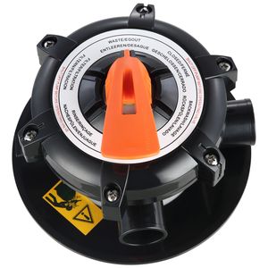 Pompa Filtro a Sabbia da 10 Pollici con Capacità di 1585 GPH, 0.33 HP, Set Combinato di Filtri per Piscine con Sistema a 6 Vie per Piscine Fuori Terra - Product Image 5